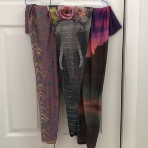 Teeki yoga pants: 3 pairs